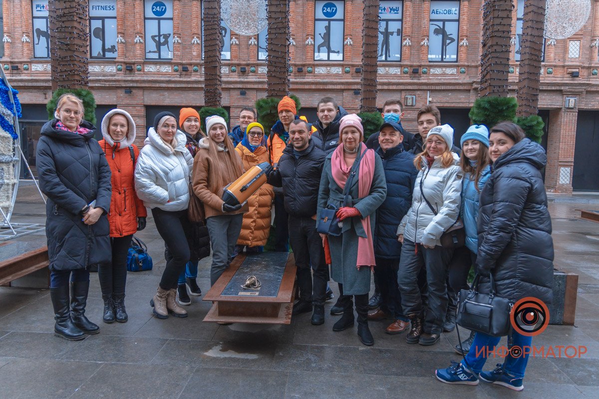 На открытии арт-объекта