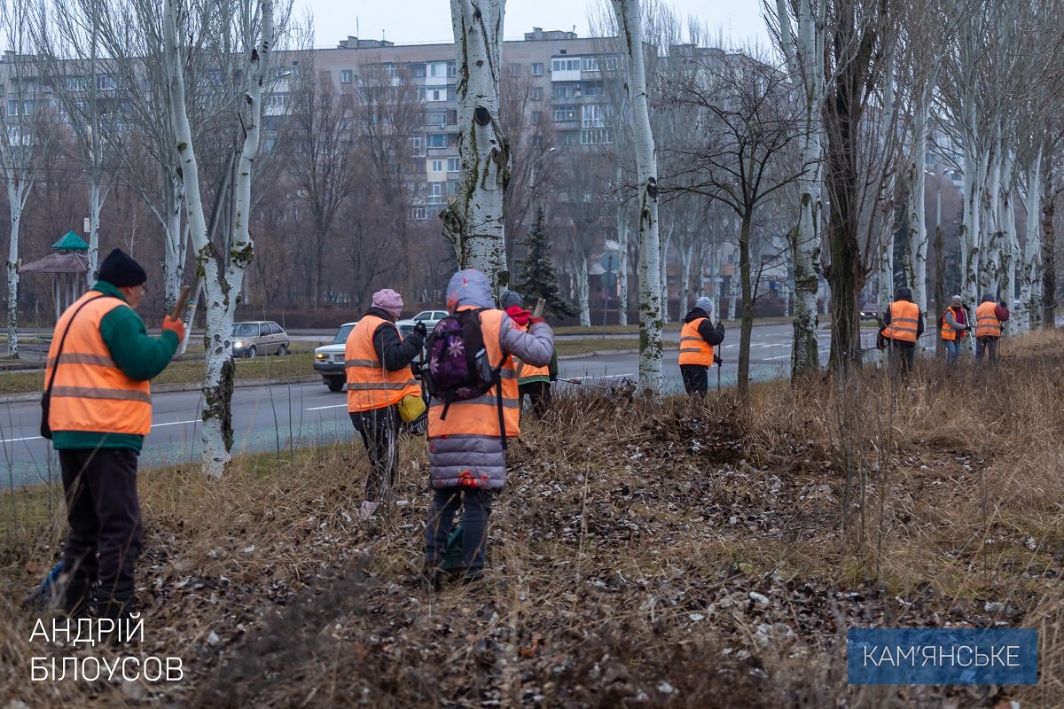 Мэр Каменского провел объезд города на предмет уборки листвы 4