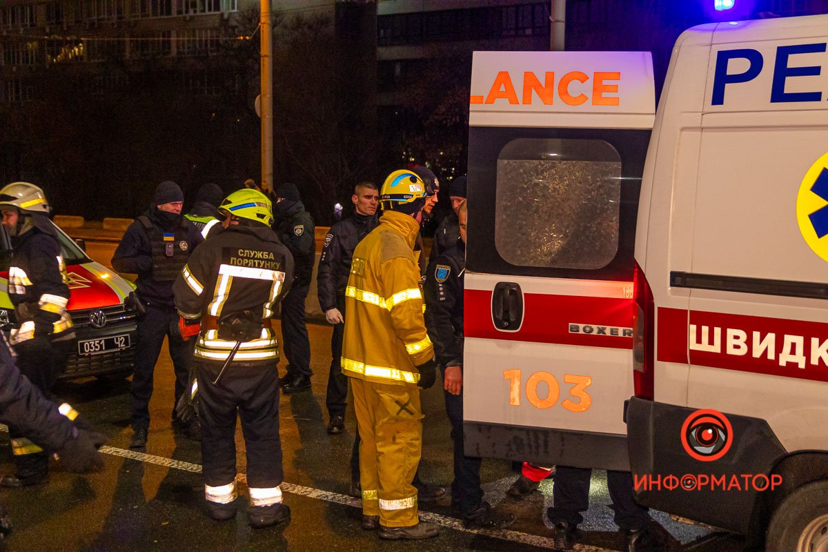 Водителя освободили из машины 