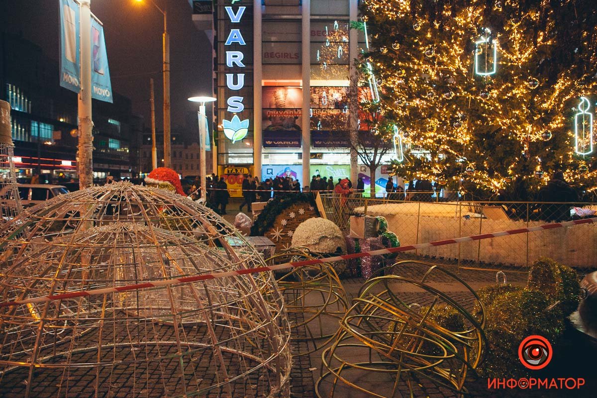 Новогодние декорации 