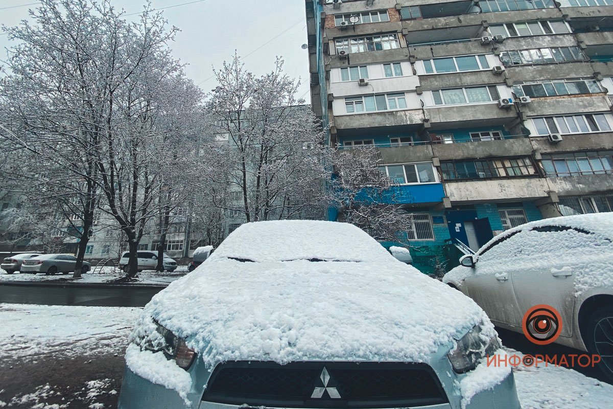 Снег уже был, теперь ждем праздников! 
