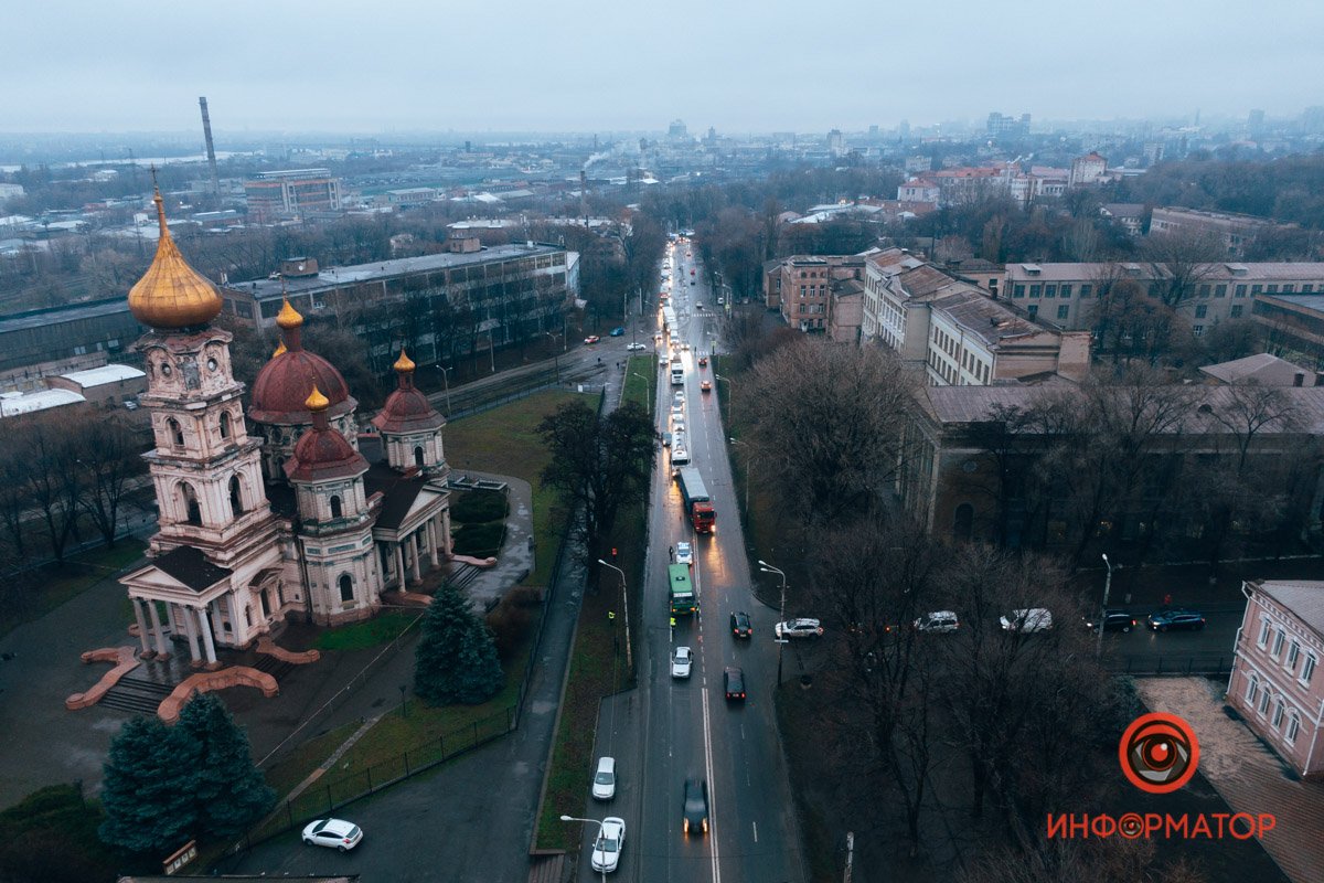 Авария произошла возле органного зала