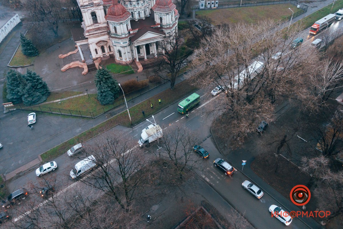 На светофоре