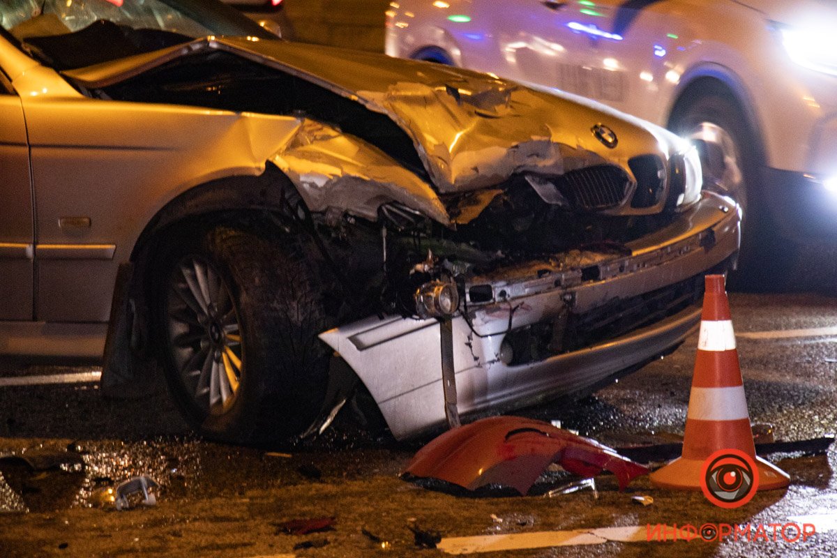 Перекрыты две полосы