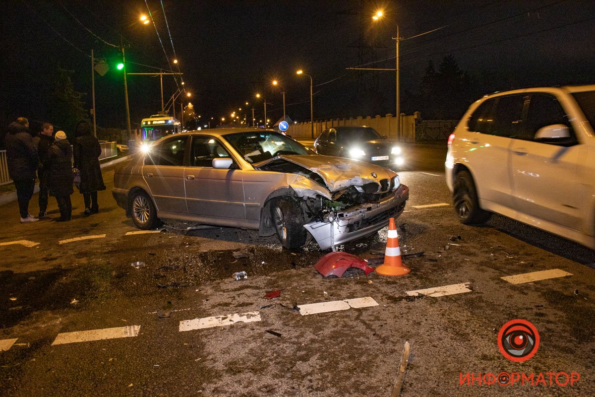 Авария произошла на пешеходном переходе