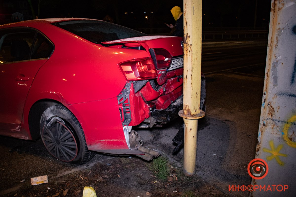 Пострадал пассажир Volkswagen