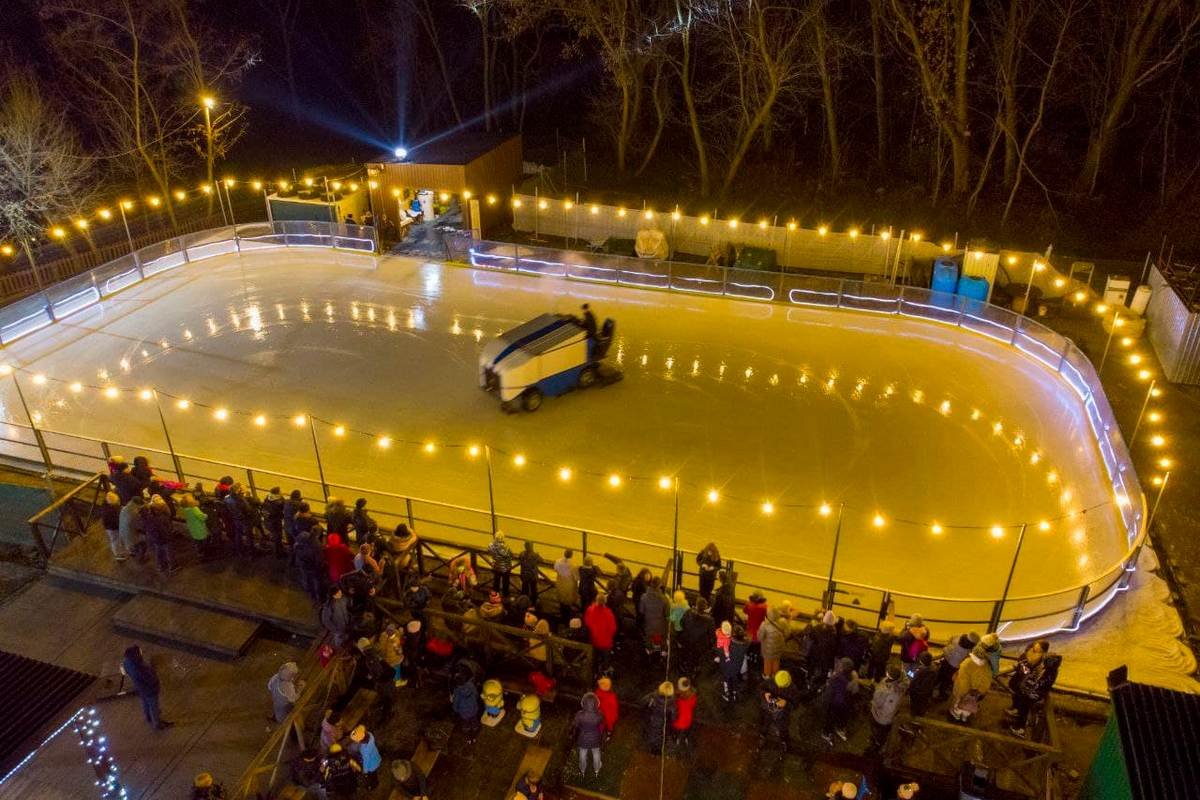 Зимние развлечения в Днепре: где покататься на коньках, санках или лыжах 5