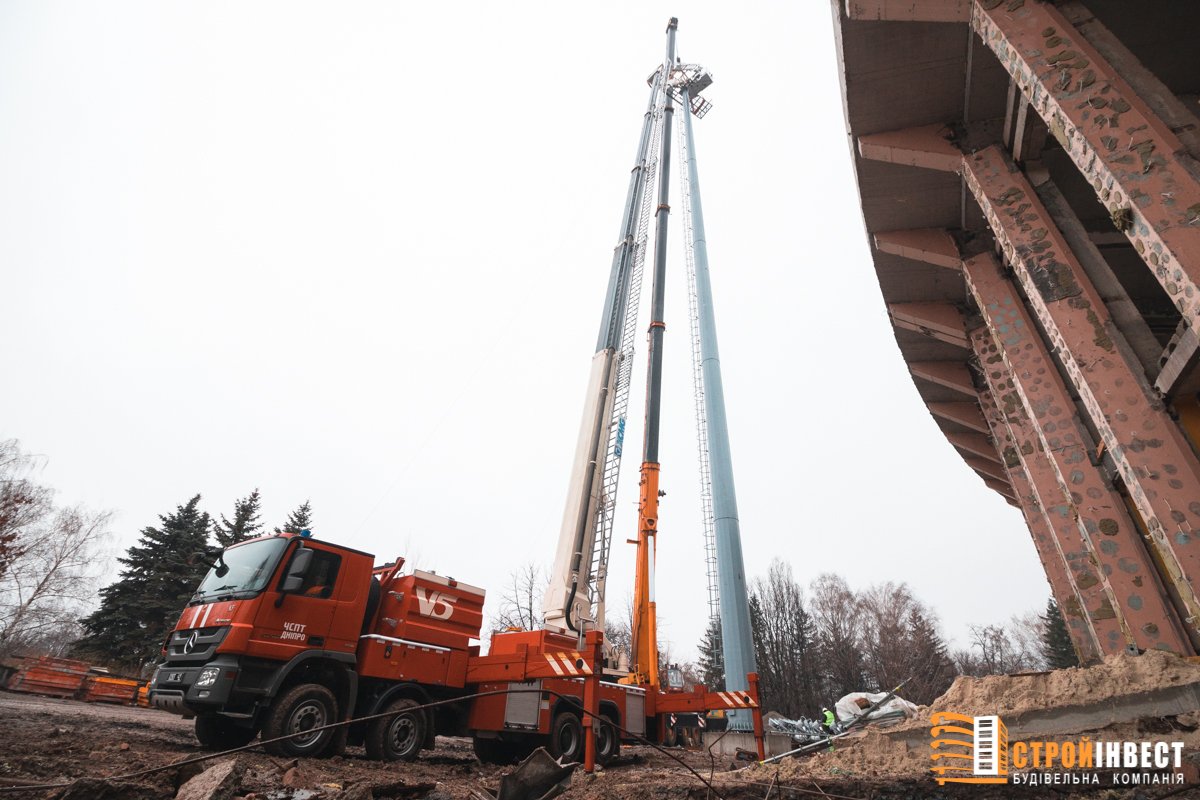 "Большое строительство" в Кривом Роге: что сделано на стадионе "Металлург" за этот год 11