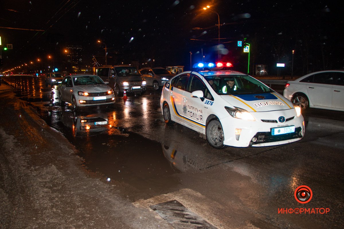 На месте работает патрульная полиция