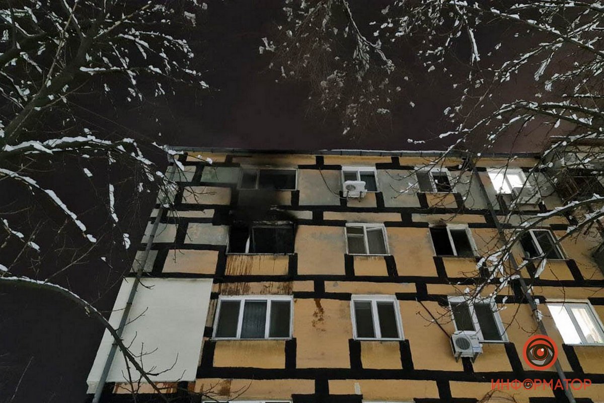 Возгорание возникло в 1-м подъезде