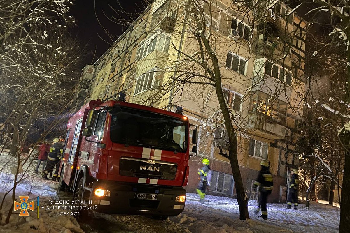 На Телевизионной горела квартира