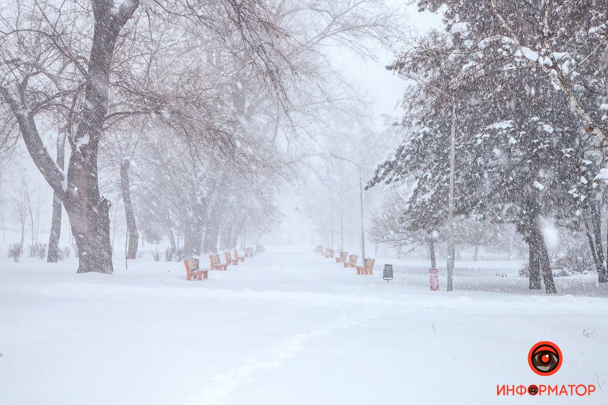 Фото красивого снегопада в Днепре: как зарядиться праздничным настроением 20