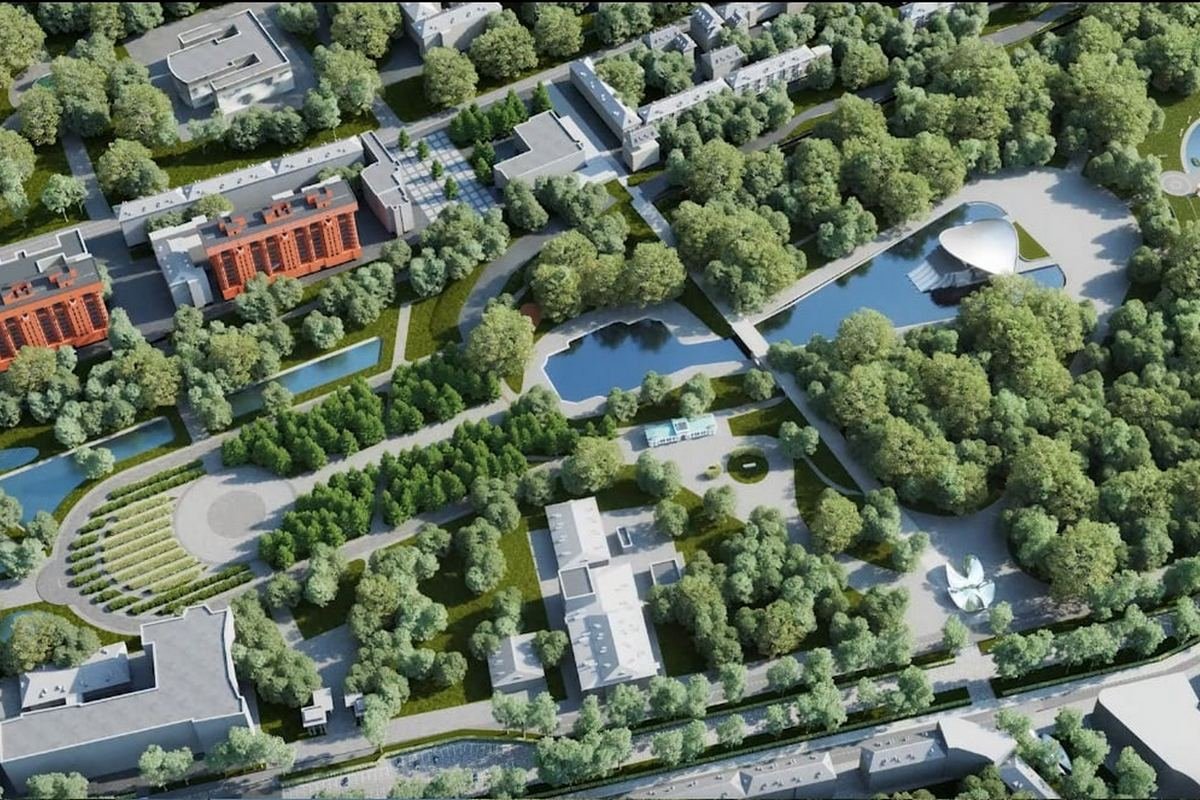 Рендеры парка Рендеры парка