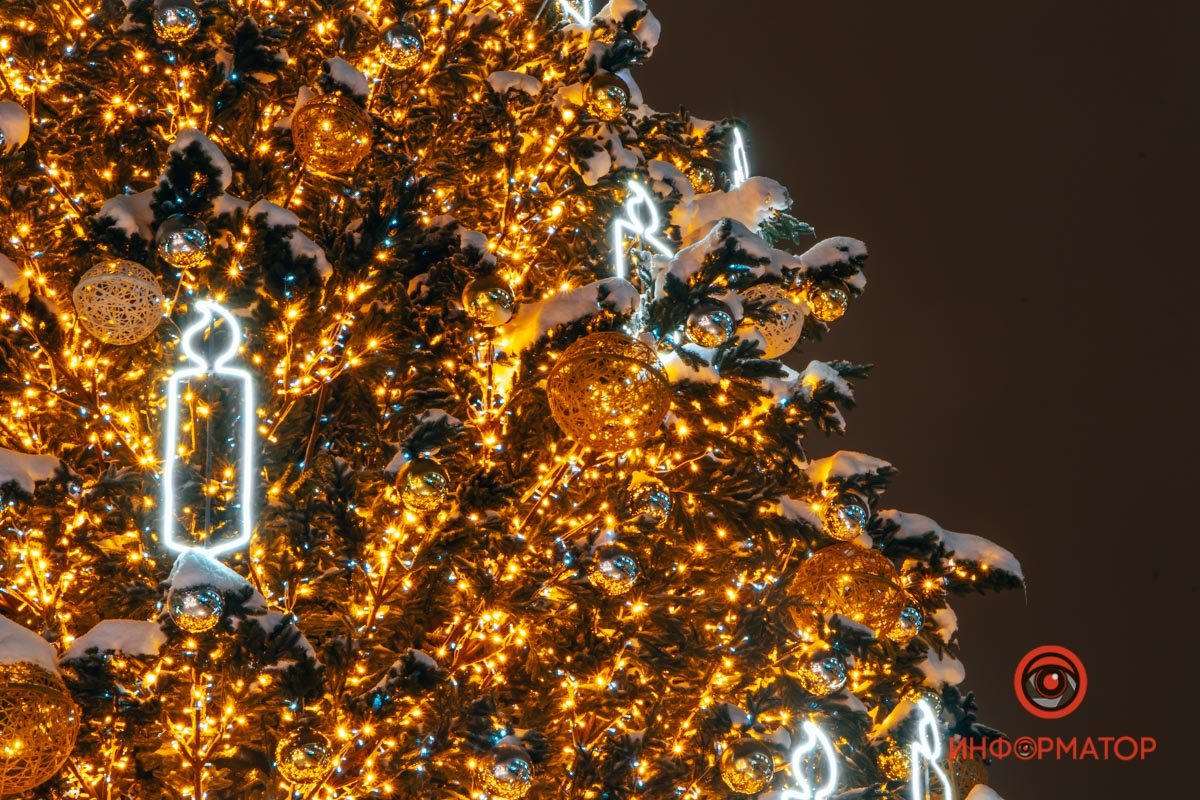 Словно на елку сели миллиарды светлячков 