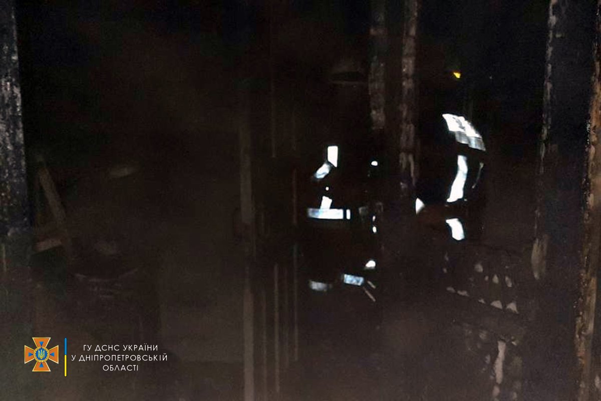 Общая площадь пожара составила 15 м²