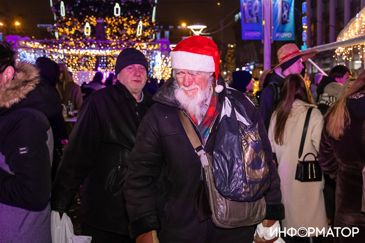 Дед Мороз пришел в город! 