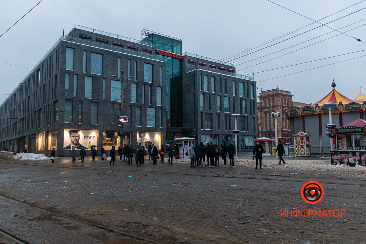 Мусорная Европейская площадь