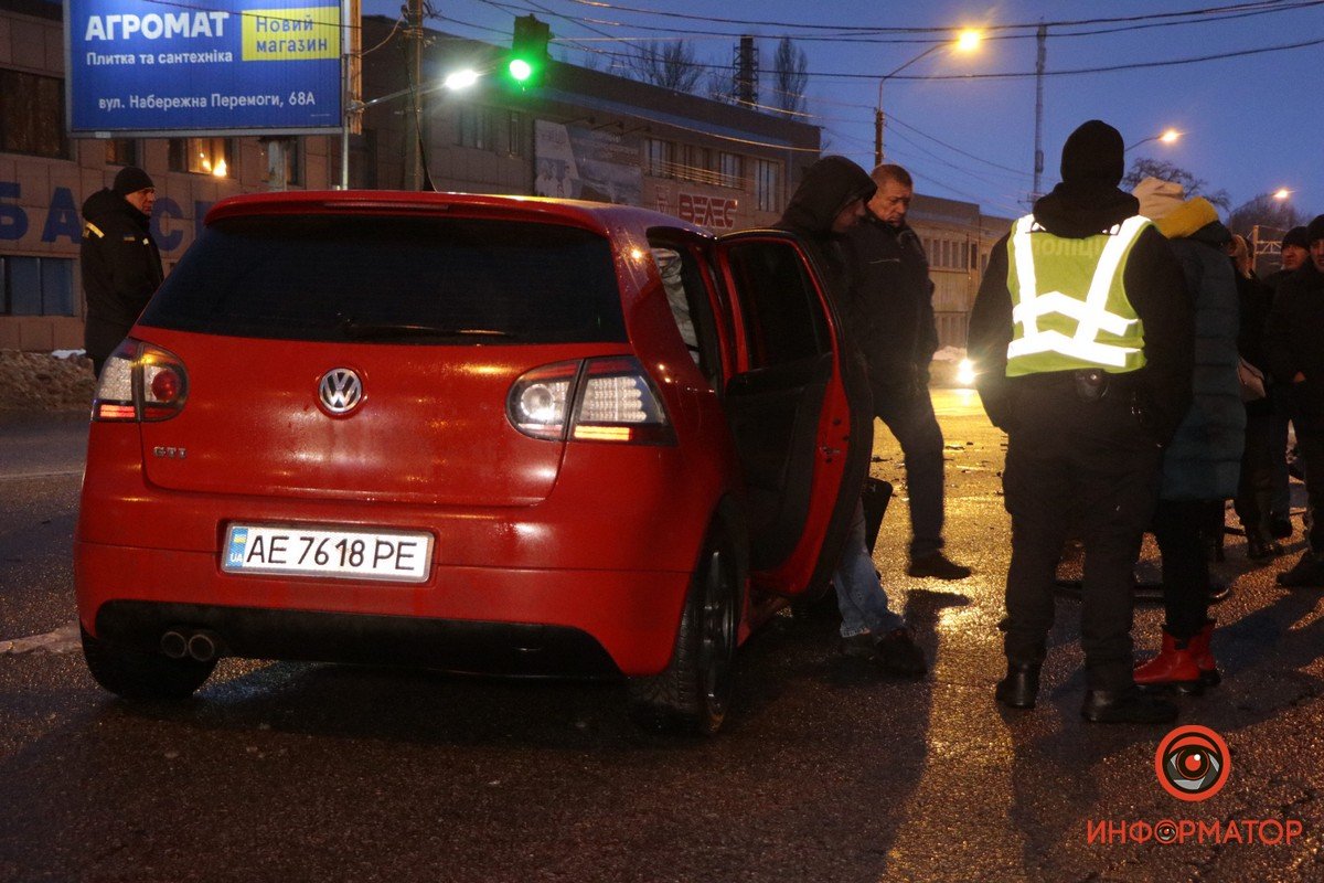 Виновник ДТП на Volkswagen был пьян
