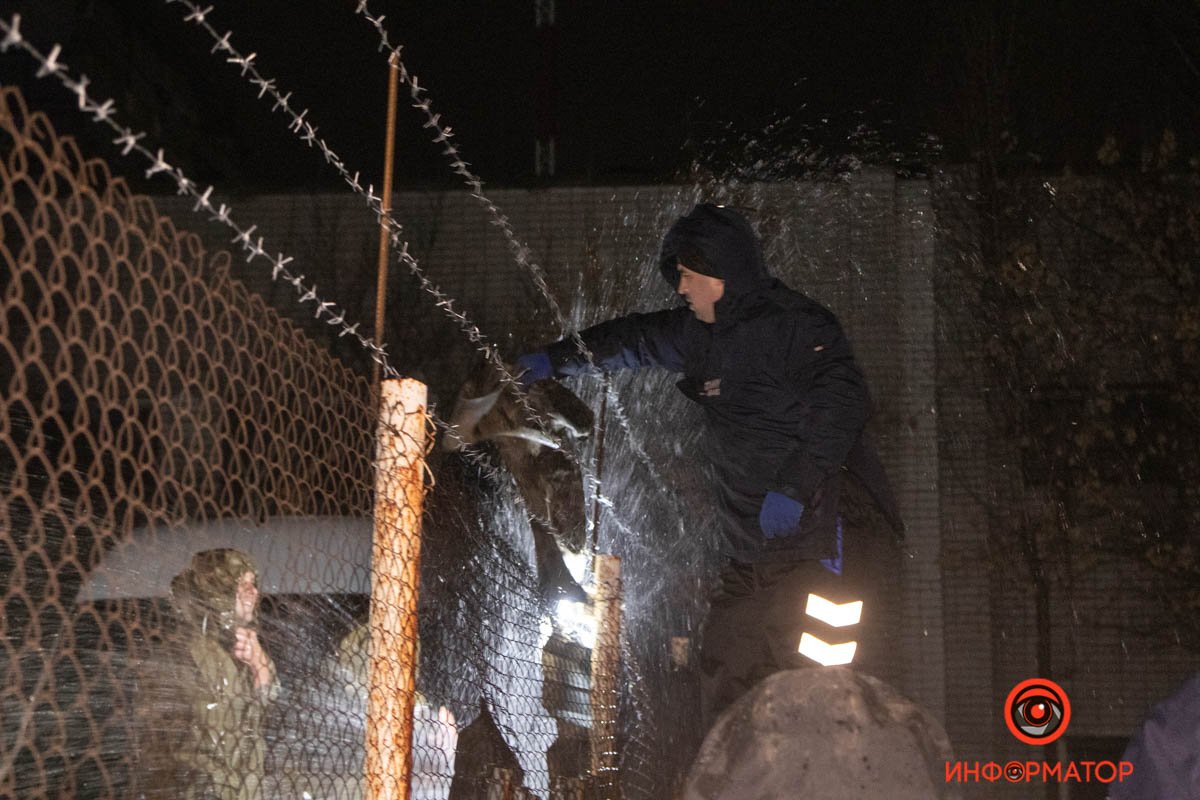 Прорыв произошел около 01:00