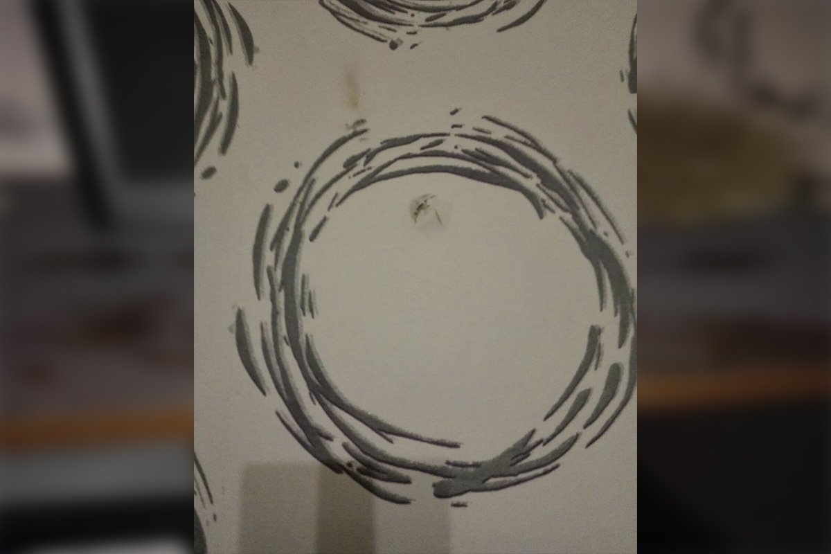 В Марганце фейерверк залетел в окно квартиры 5