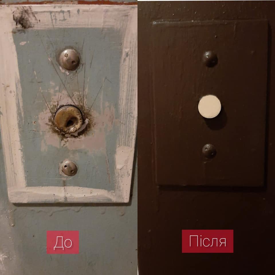 В Днепре жители дома устроили челлендж и собственными силами облагородили подъезд 2