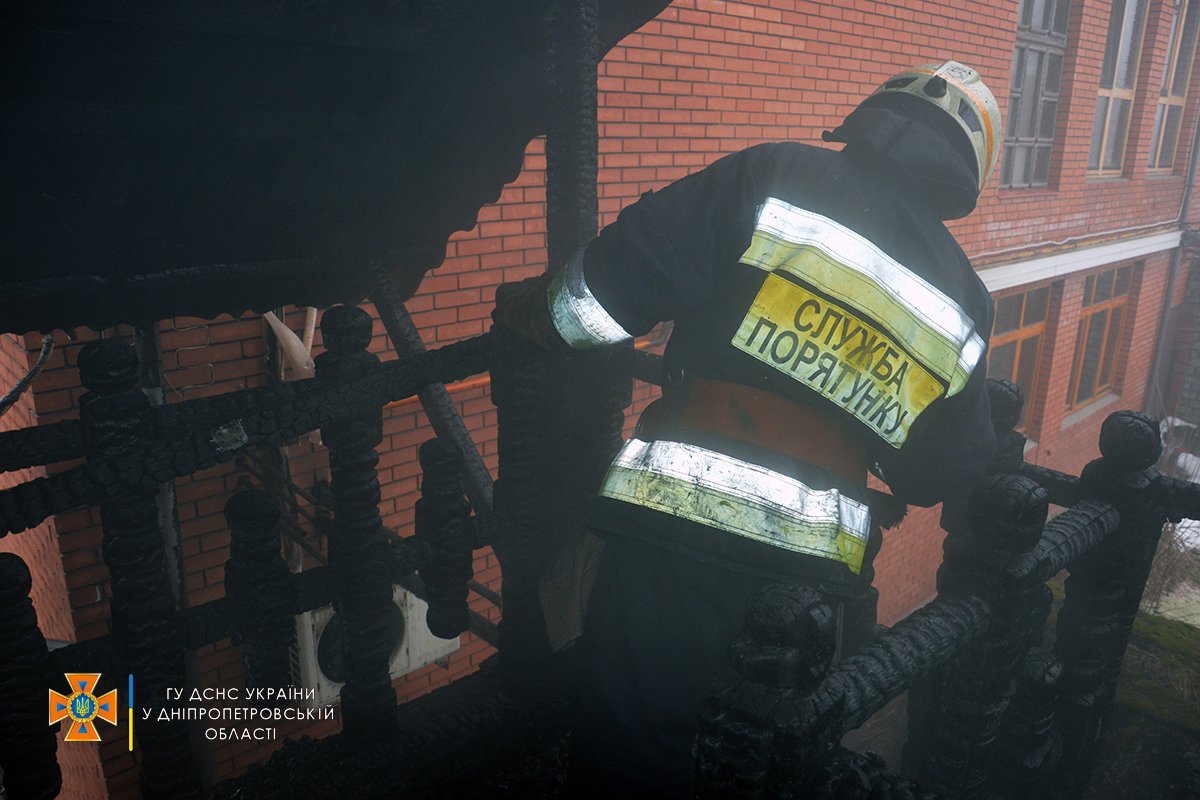 Сгорела крыша