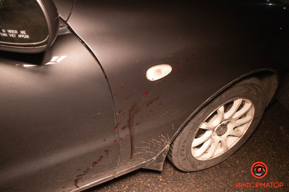 В Днепре на Батумской Daewoo Lanos сбил мужчину 1