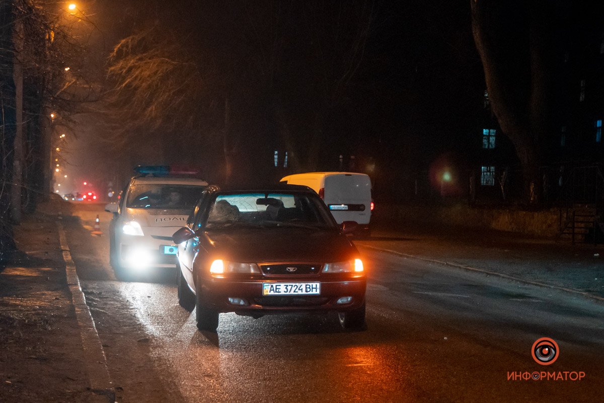 По предварительной информации, автомобиль Daewoo двигался по улице Лазяряна По предварительной информации, автомобиль Daewoo двигался по улице Лазяряна