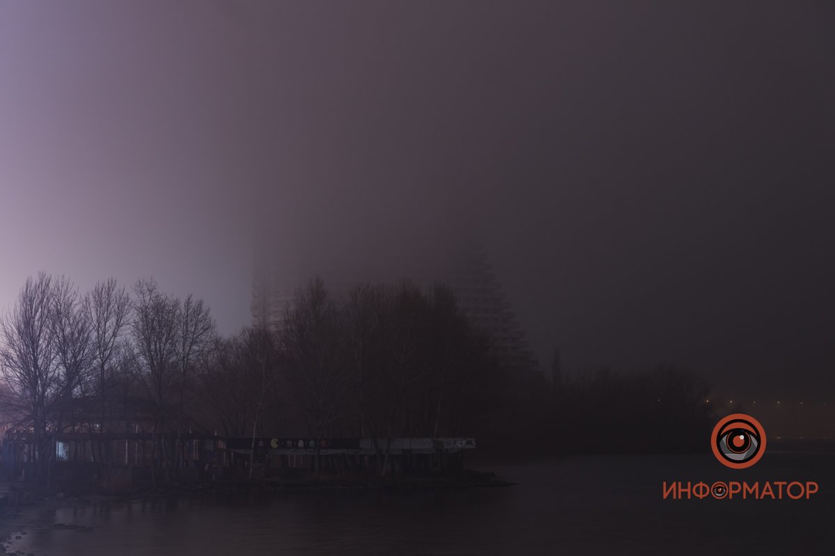 Парус скрылся в тумане