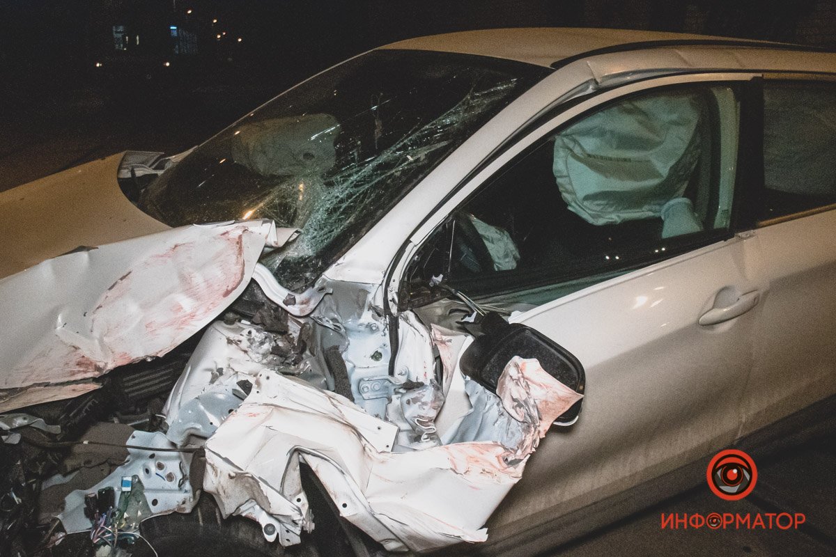 Пострадал пассажир Nissan