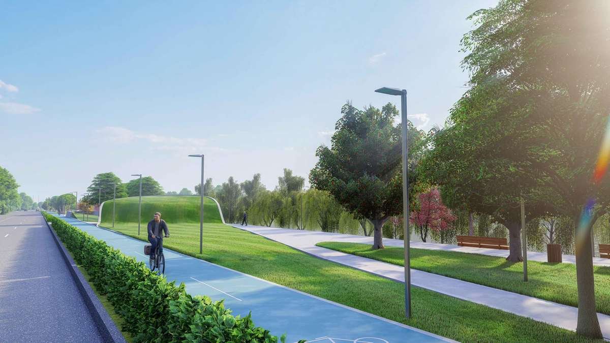 Советница мэра отметила, что это первый проект такого масштаба на этом массиве. Советница мэра отметила, что это первый проект такого масштаба на этом массиве.