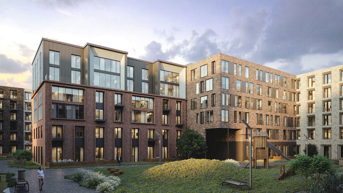 Много зеленых зон Много зеленых зон