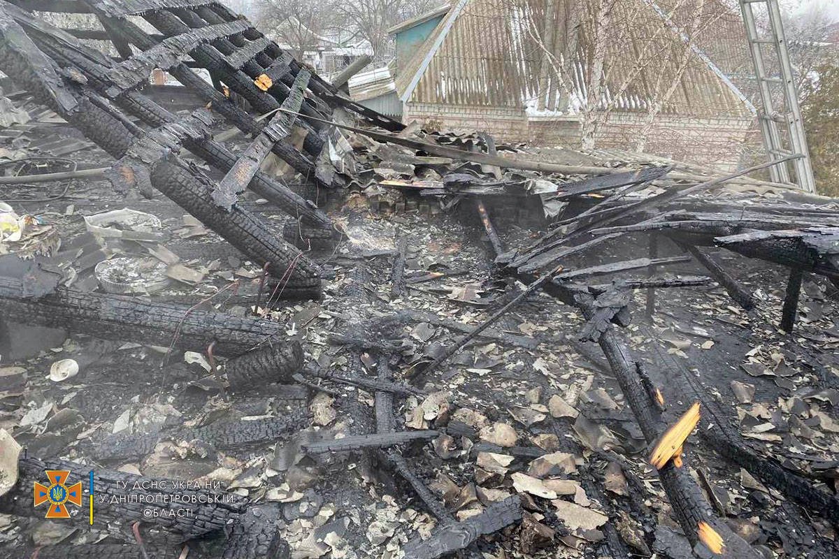 23 января на улице Терновской случился пожар