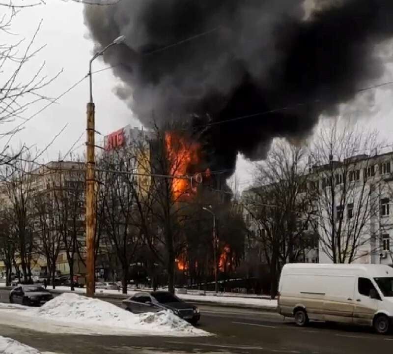 Пожар в Центральном офисе "АТБ": Генеральный директор корпорации дал комментарий 2