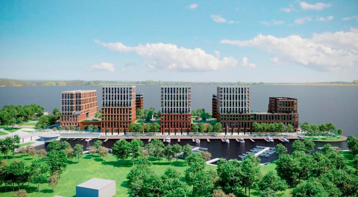 Свой пляж и яхт-клуб: в Днепре на Набережной Победы появится квартал, окруженный водой 1