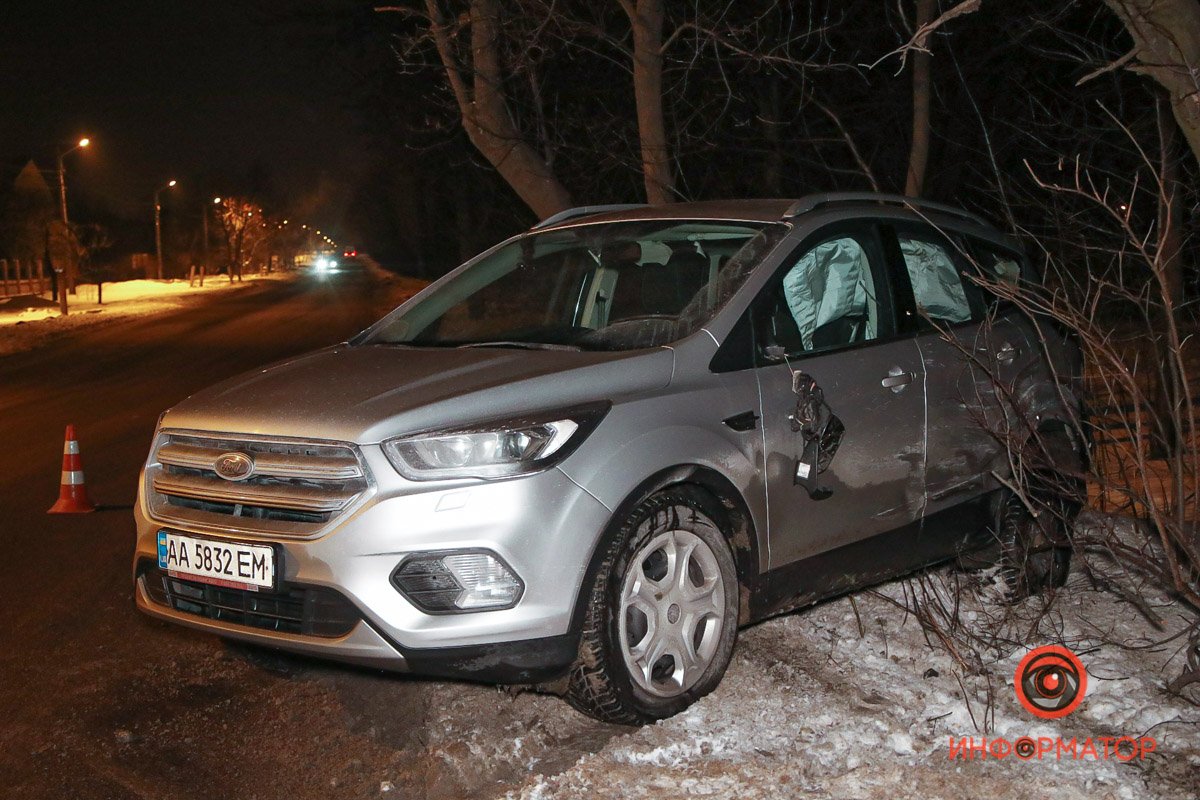 Водитель Ford успел среагировать и избежал столкновения