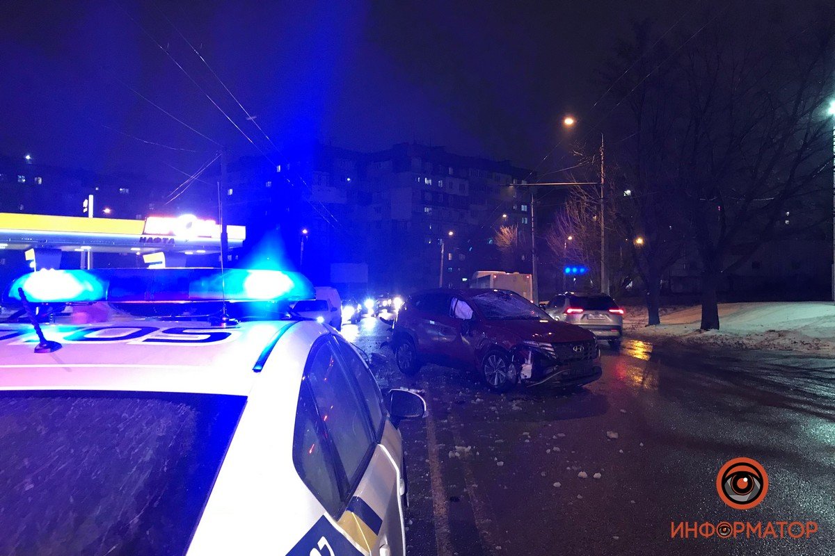 ДТП случилось на улице Марии Лисиченко 