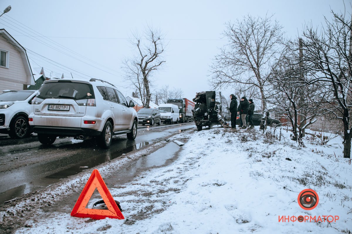 На Передовой столкнулись DAF и Sprinter