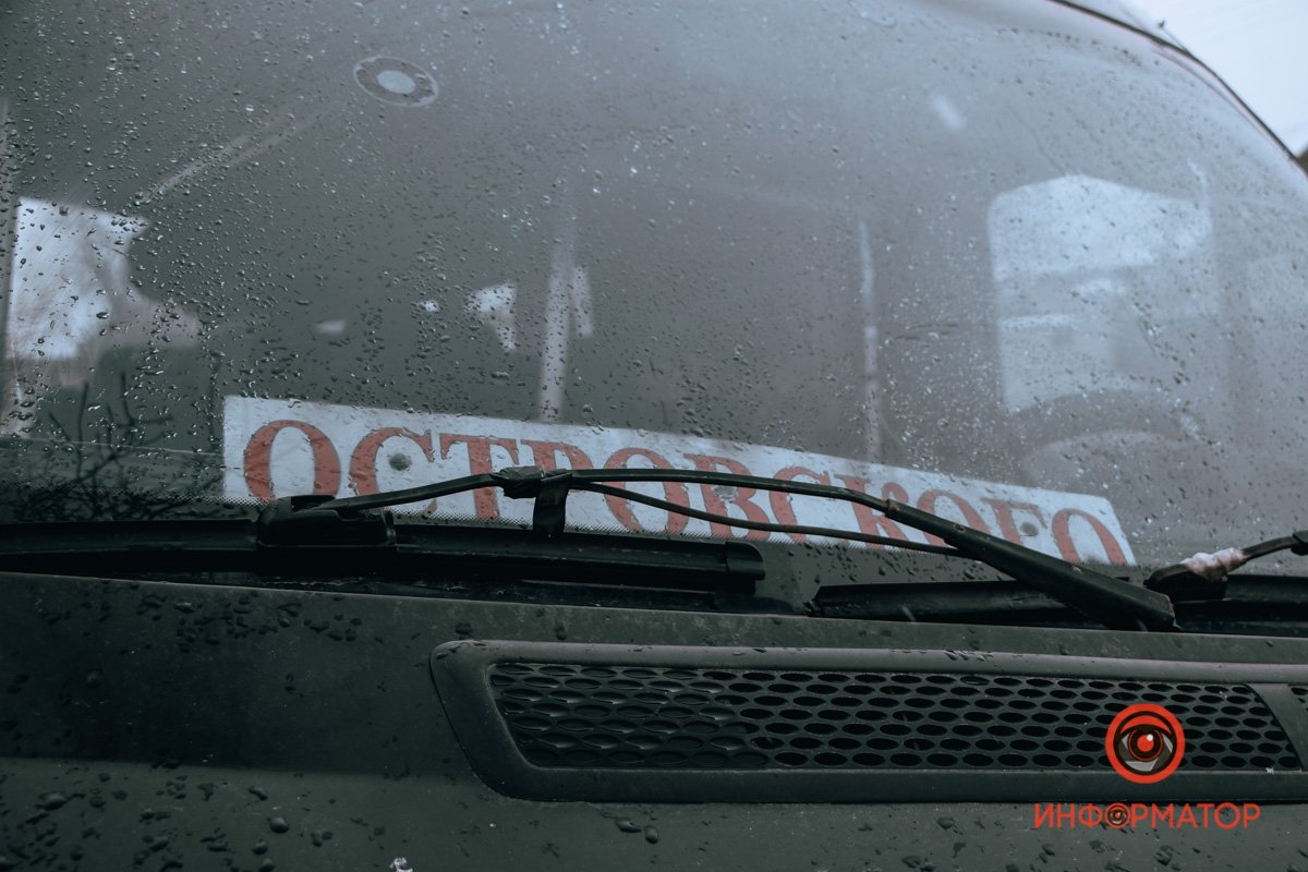 Маршрутка двигалась в сторону виадука