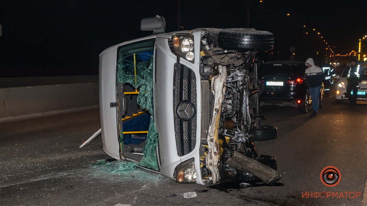 На каких улицах Днепра произошло больше всего ДТП в 2021 году 11