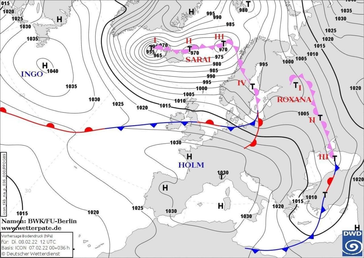 Идет циклон Роксана Идет циклон Роксана