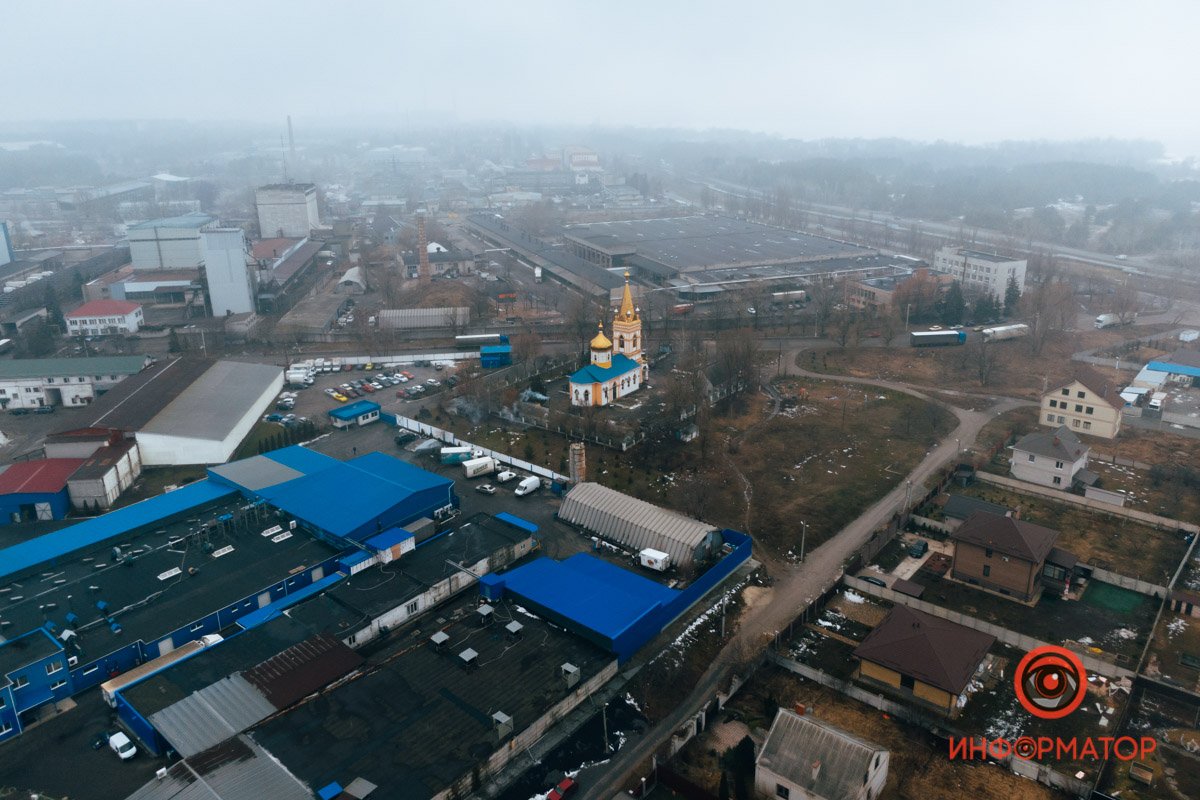 Как в Днепре выглядит Храм в честь Святителя Николая