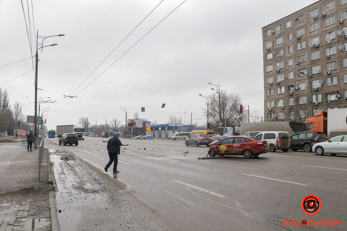 ДТП на Слобожанском проспекте ДТП на Слобожанском проспекте