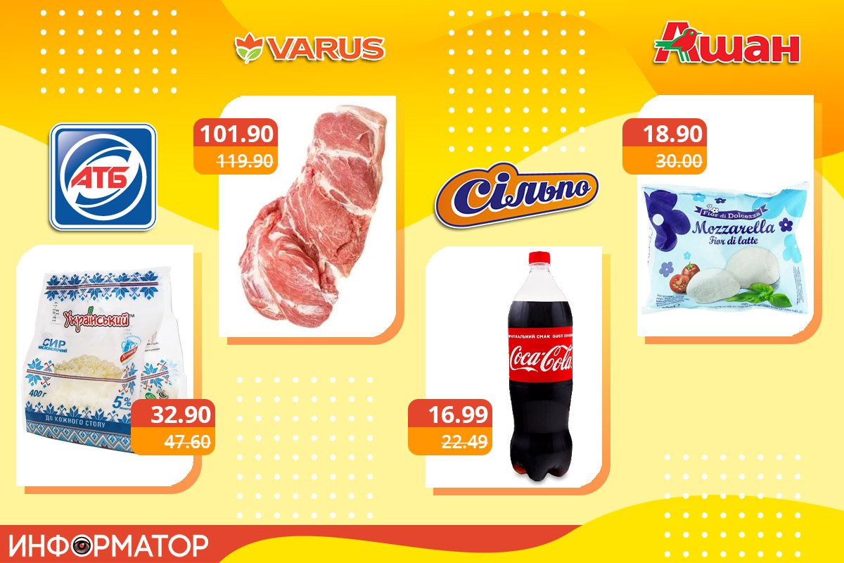 Акции на продукты в супермаркетах Днепра: где покупать дешевле 1