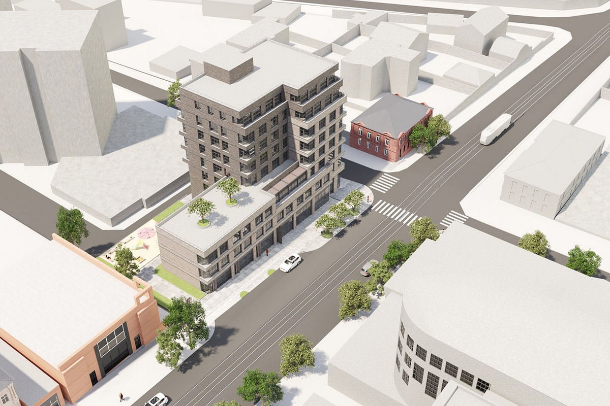 Обновленный вариант здания