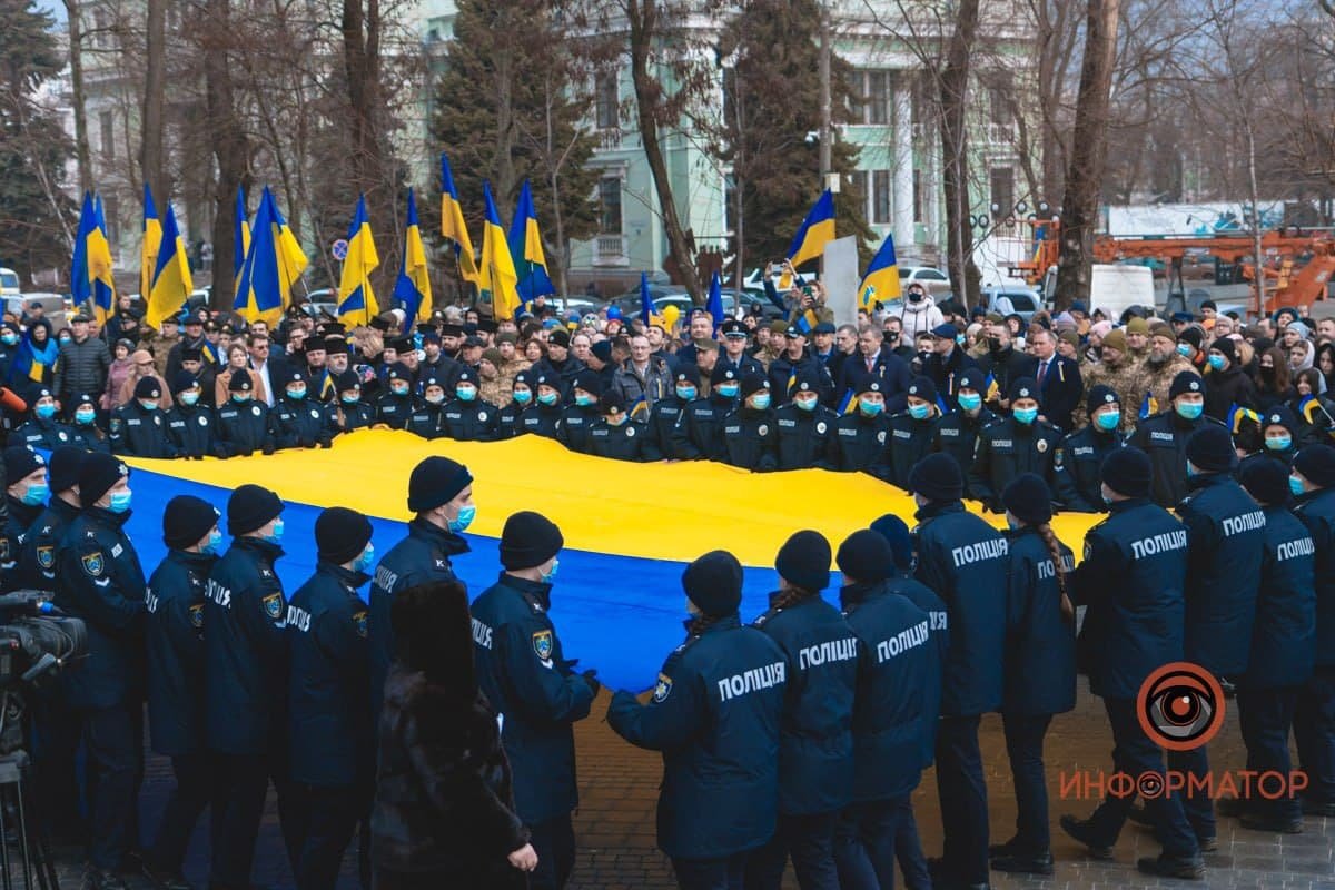 Флаг Украины 9 на 12 метров