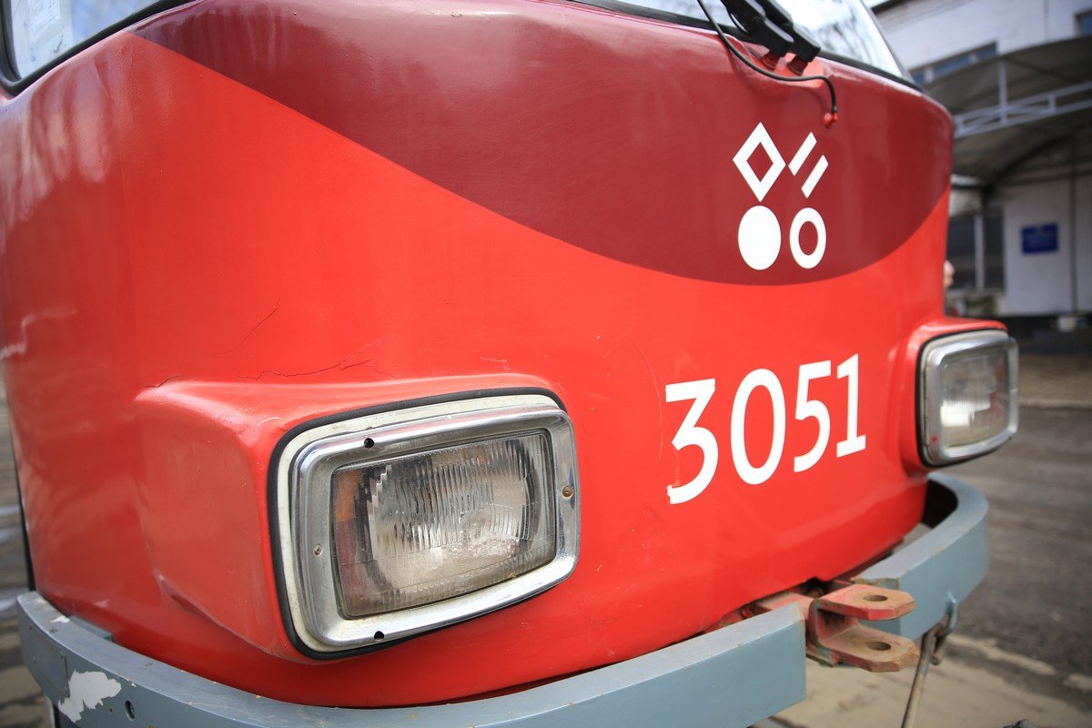 Трамвайные вагоны Tatra из Лейпцига