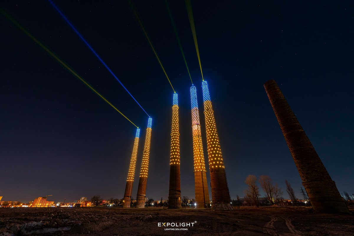 С наступлением темноты в течение недели все желающие смогут любоваться этим шоу 