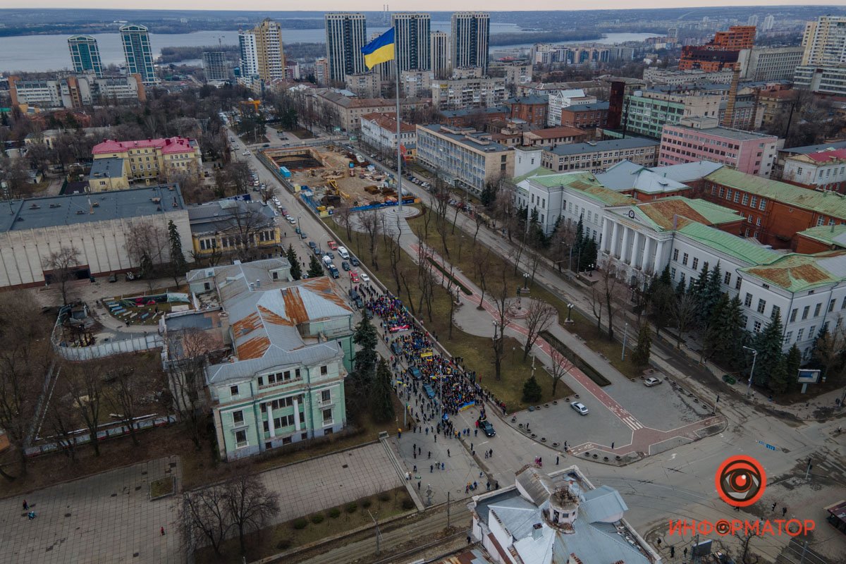 В сторону центра