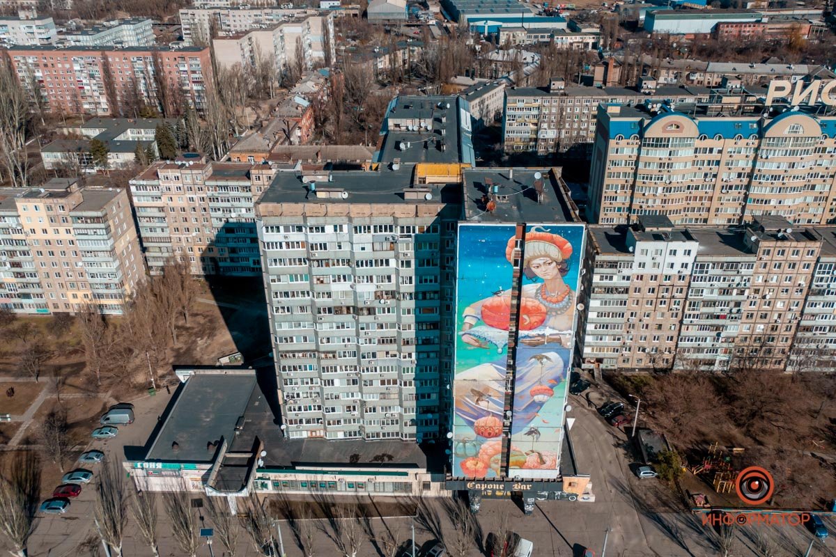 Восточный мурал